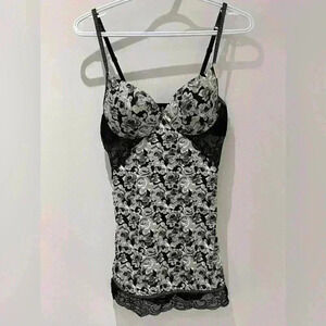 NWT Sophie B Babydoll bustier  Push-up lace lingerie size medium